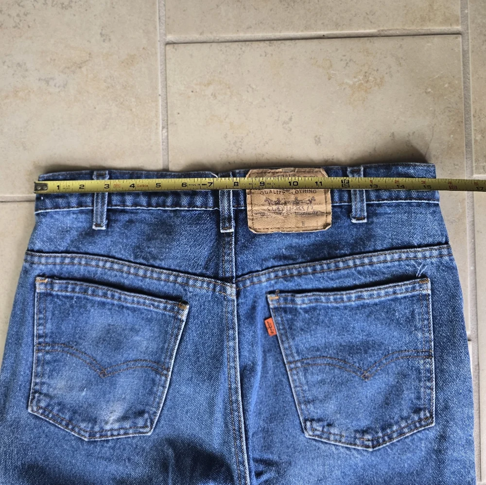 Vintage Levi's Orange Tag Blue Denim Jeans Size 32